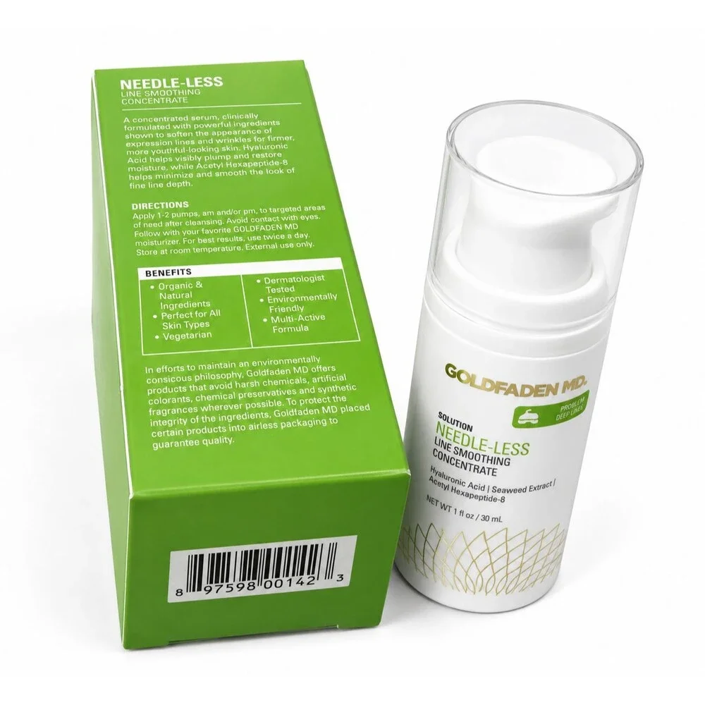 Goldfaden MD Needle-Less Line Smoothing Concentrate 1 oz 30mL NEW IN BOX